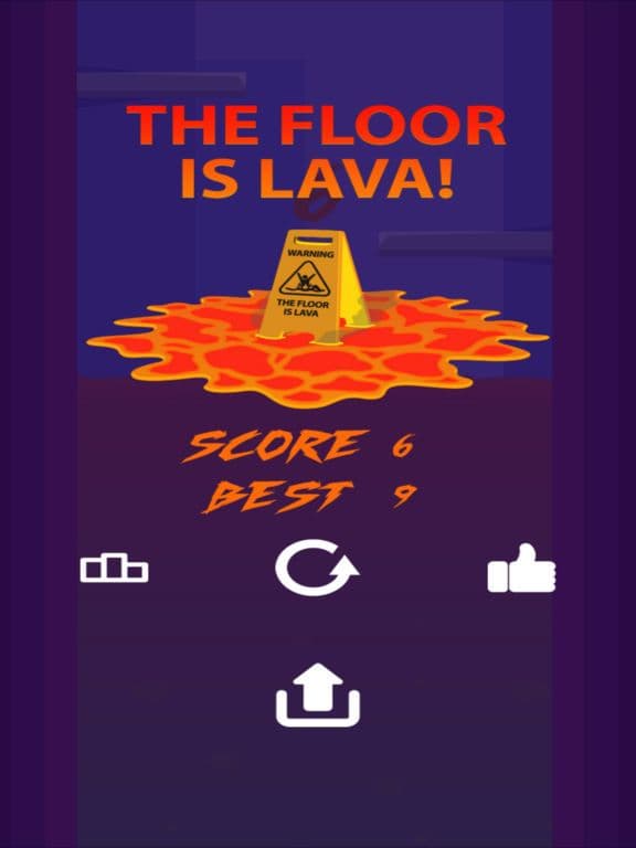 Floor is Lava Challenge