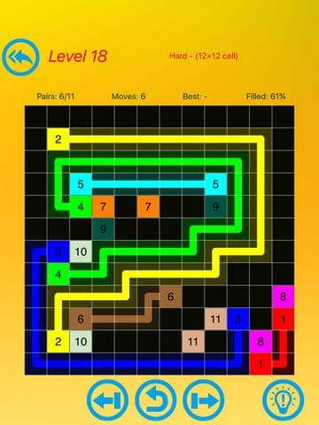 Number Link Fix Free App - bing globo Coloring Close5 Linker Puzzle Game screenshot 4