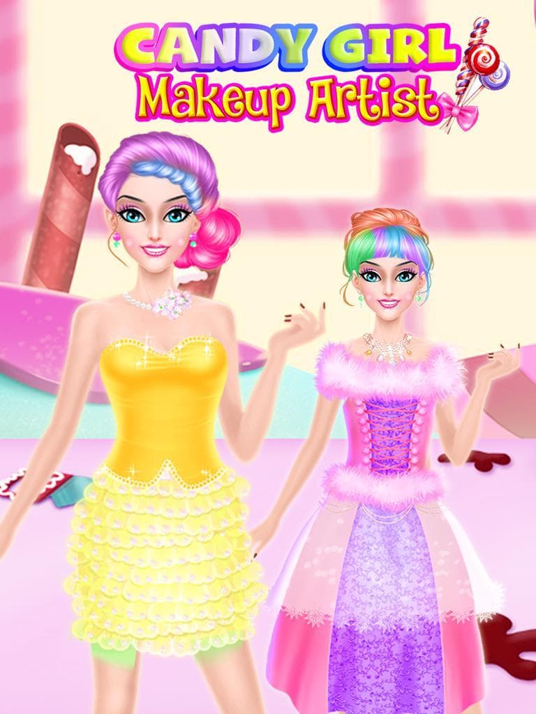 Candy Girl Makeup Artist- Candy Makeover screenshot 4