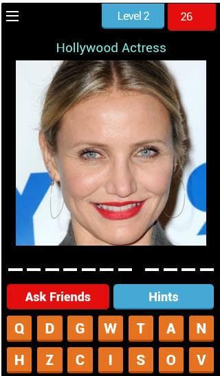 Hollywood Quiz - Guess The Actor & Actress screenshot 4