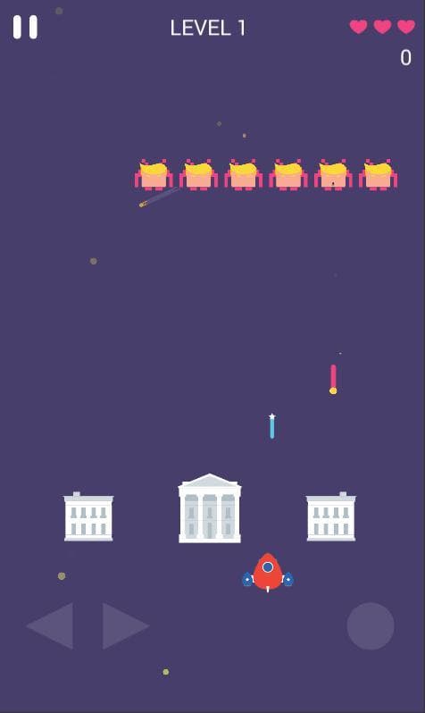 Trump Space Invaders screenshot 3