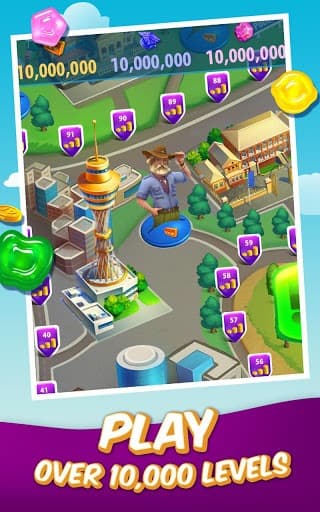 Gummy Drop! – Free Match 3 Puzzle Game screenshot 5