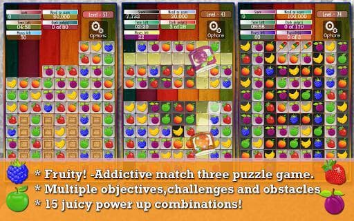 Fruit Drops - Match three game screenshot 6