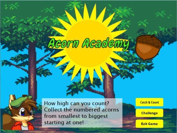 Acorn Academy - Catch & Count screenshot 2