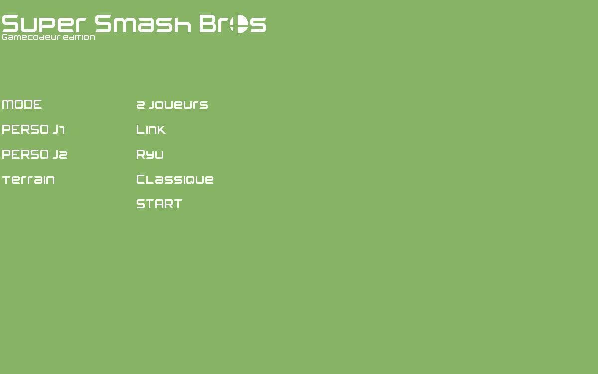 Super SMASH Bros - Gamecodeur Edition(itch) screenshot 2