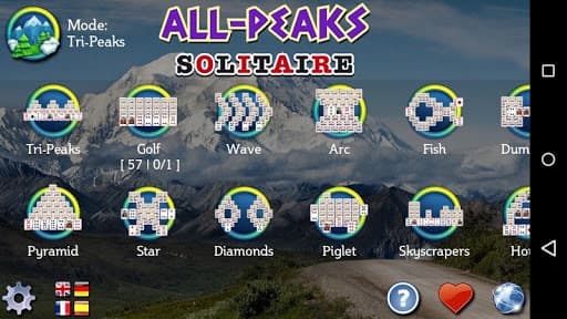 All-Peaks Solitaire FREE screenshot 6