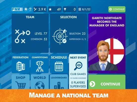 Football National Manager screenshot 3