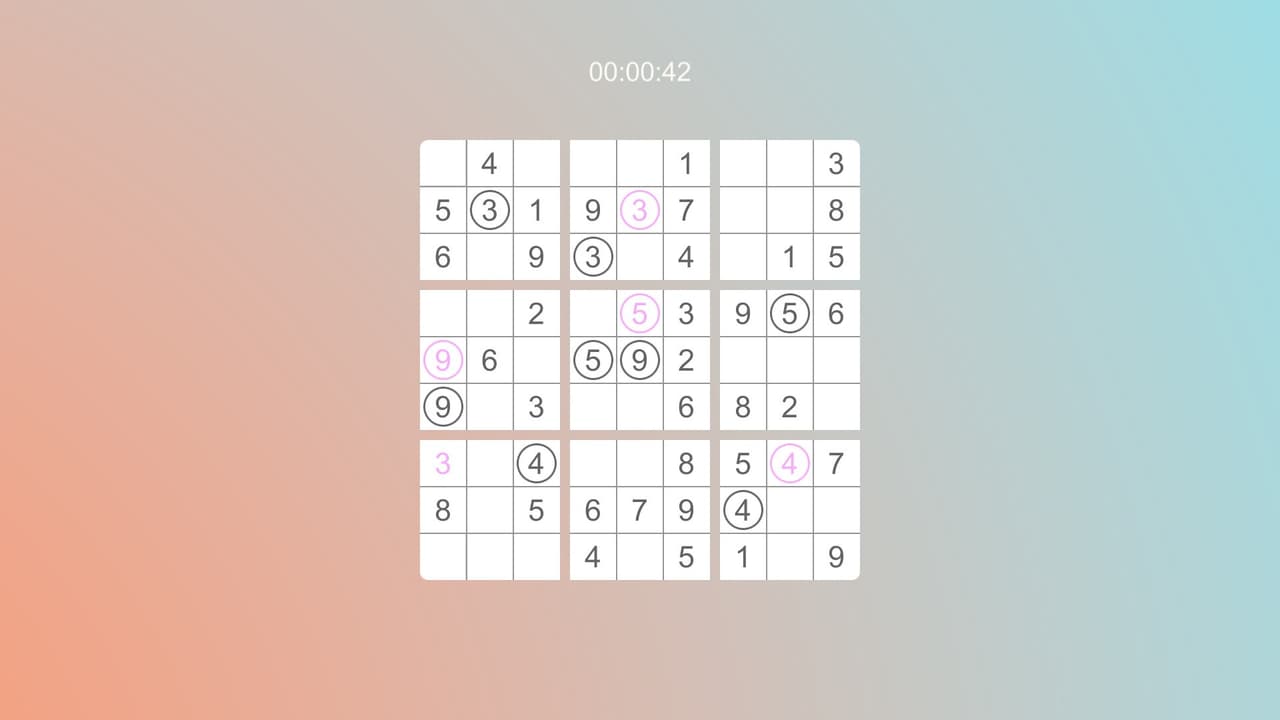 Meta Sudoku screenshot 5