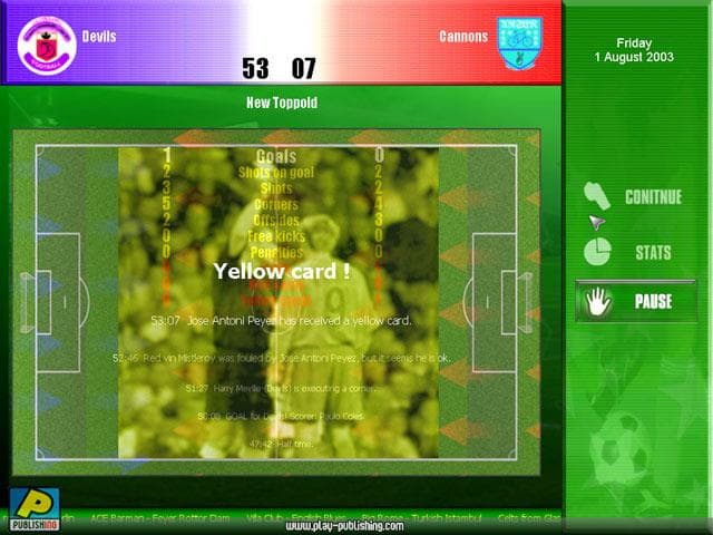Super League Manager 2005 screenshot 3