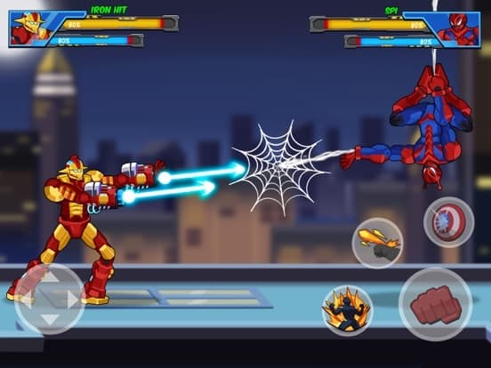 Robot Superhero: Boxing Games screenshot 2
