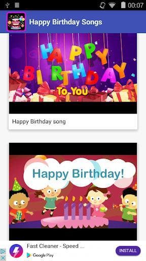 Happy Birthday Songs 2019 screenshot 2