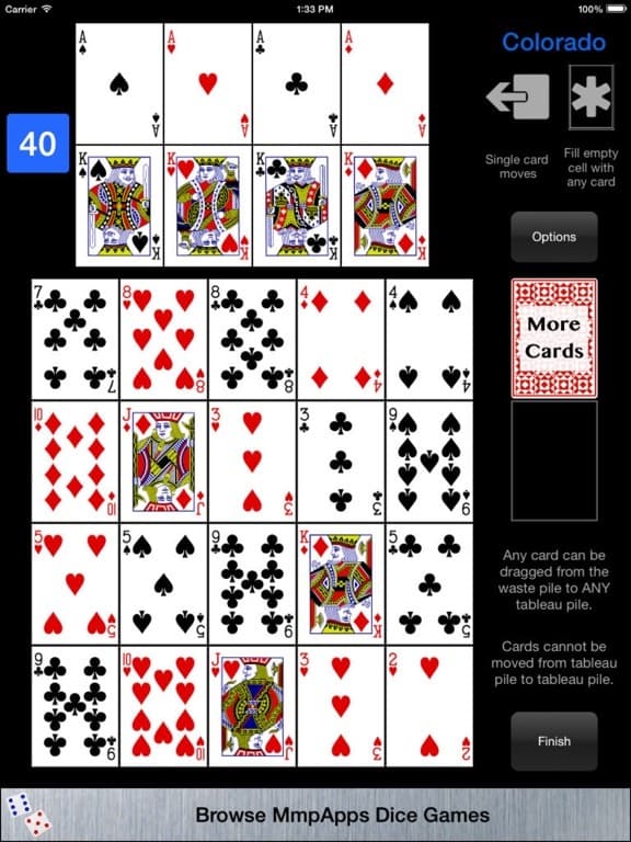 Colorado Solitaire - Classic screenshot 3