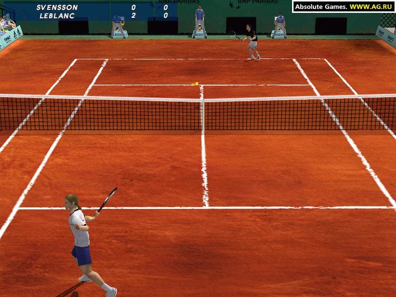 Roland Garros 2001 screenshot 2