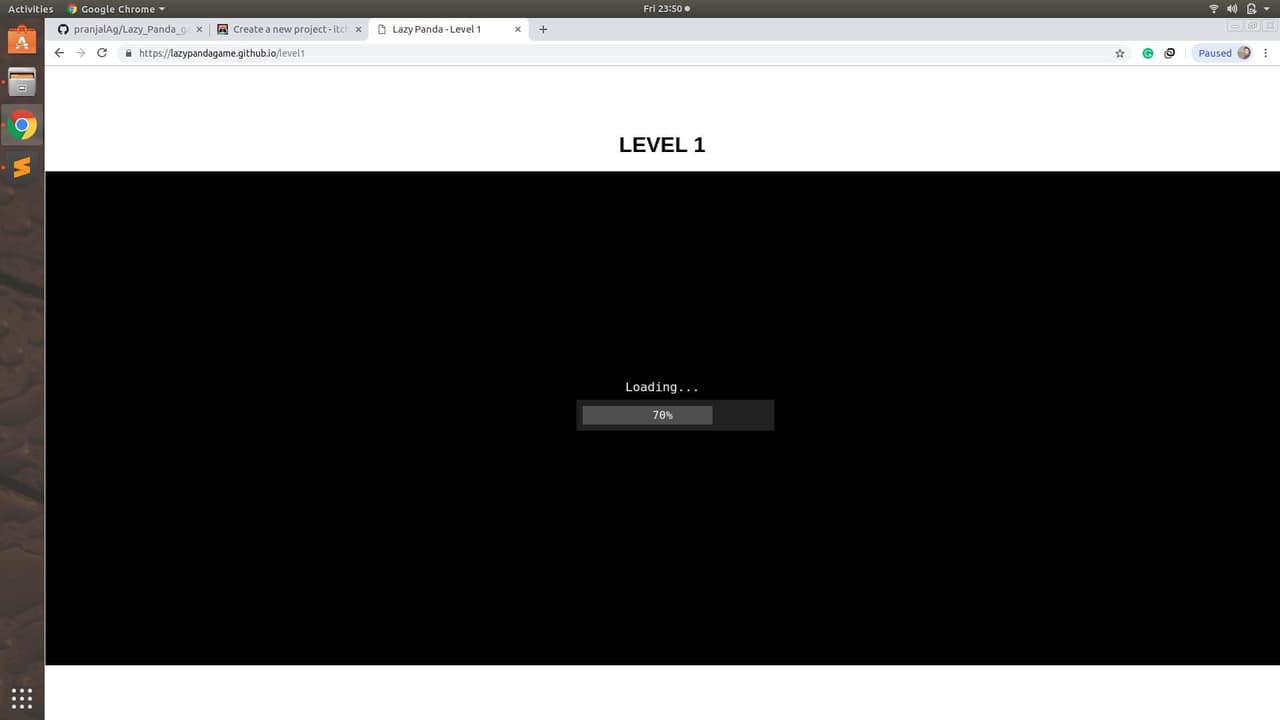 Lazy Panda Game screenshot 2