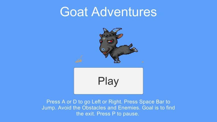 Goat Adventures 2D screenshot 2