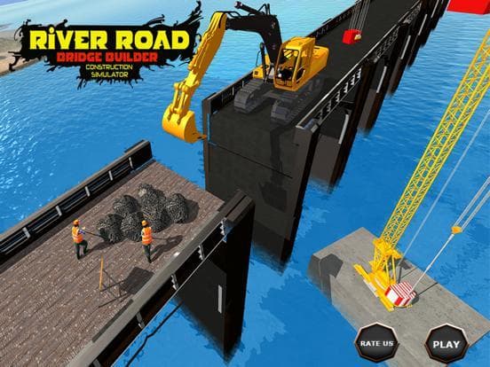 River Road Bridge Builder: Construction Simulator screenshot 2