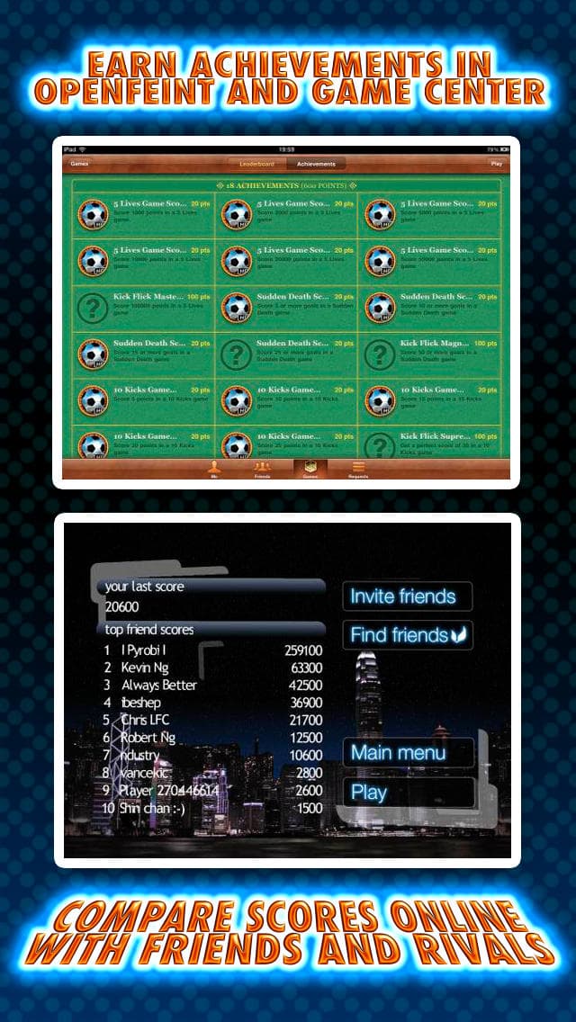 Kick Flick Soccer HD screenshot 5