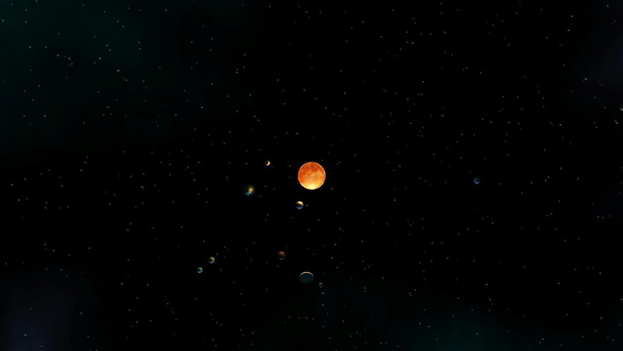 Solar System Simulator (manzanog) screenshot 2