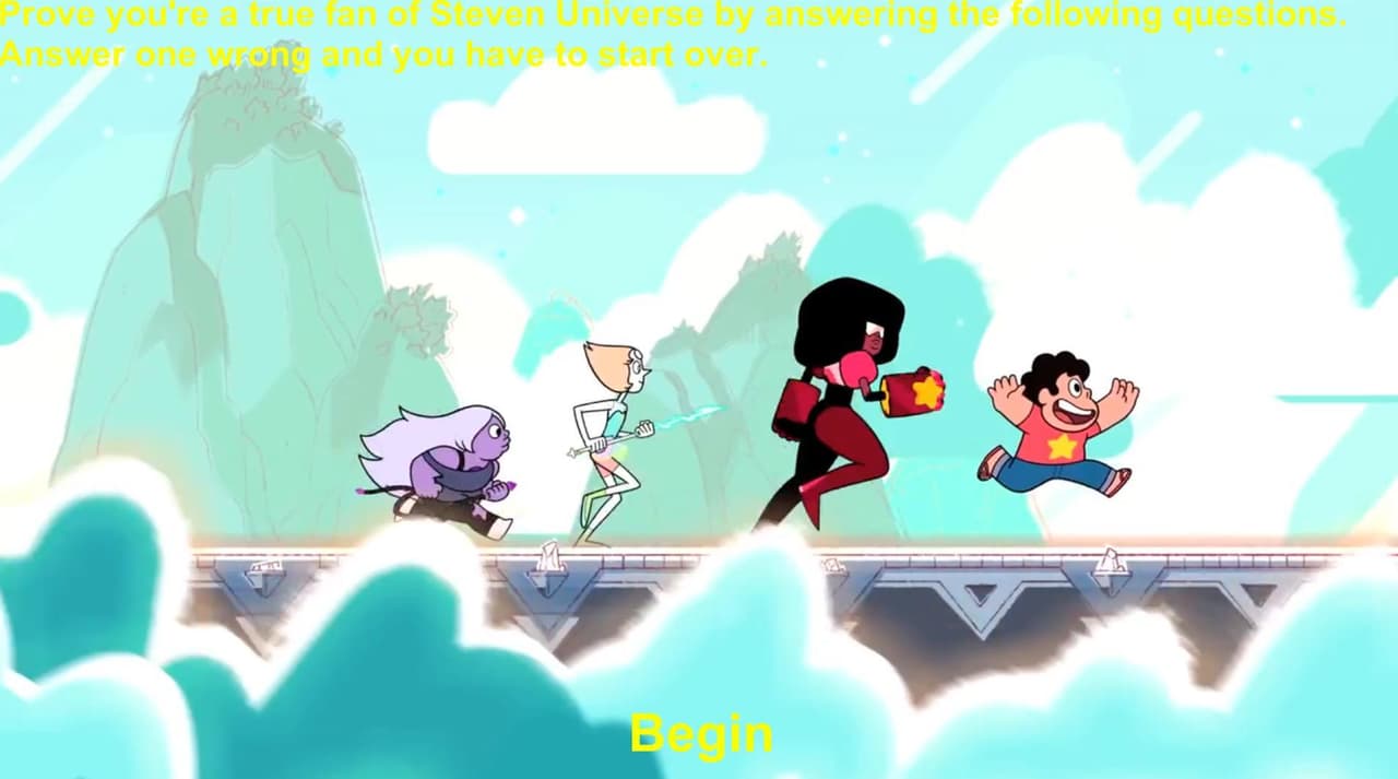 Steven Universe Trivia Game screenshot 2
