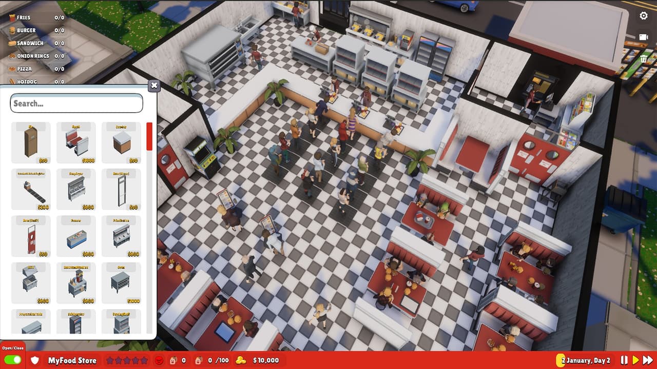 Mega Fast Food: A Fast Food Simulator Game screenshot 3
