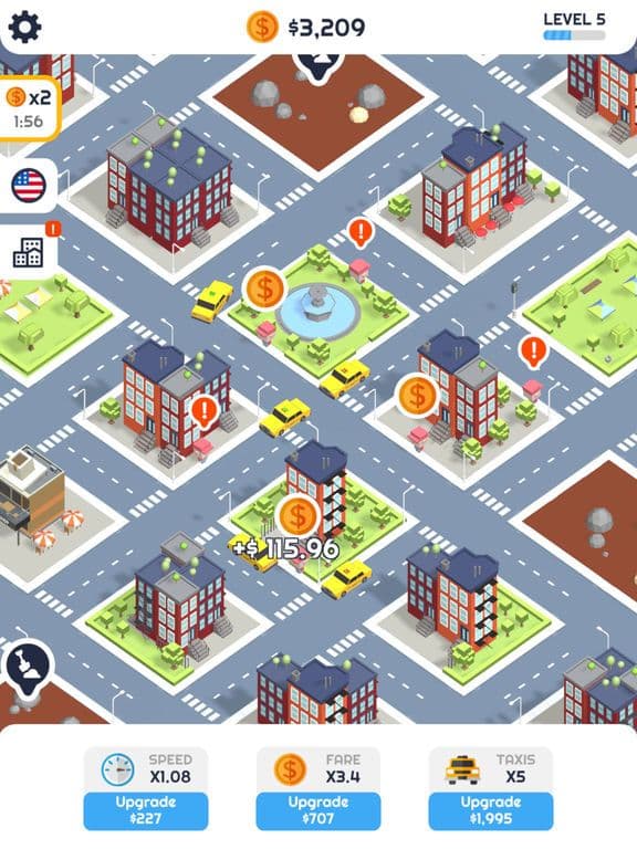 Taxi Idle 3D screenshot 2