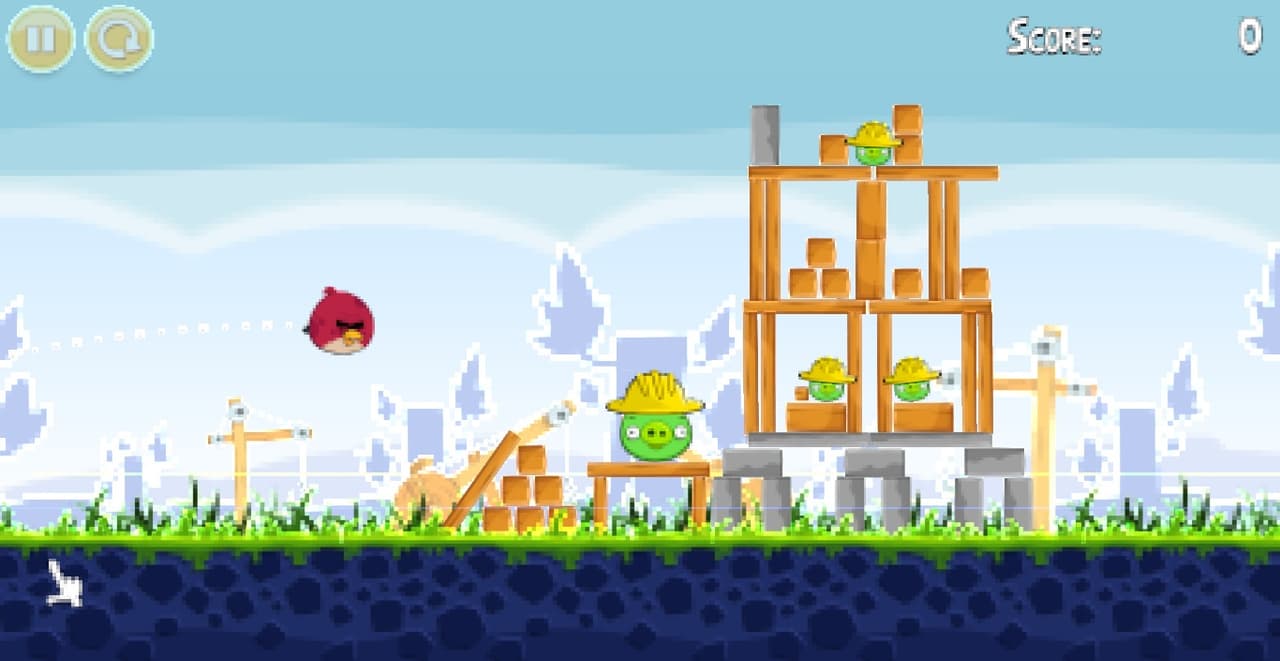 Angry Birds 8-Bit screenshot 5