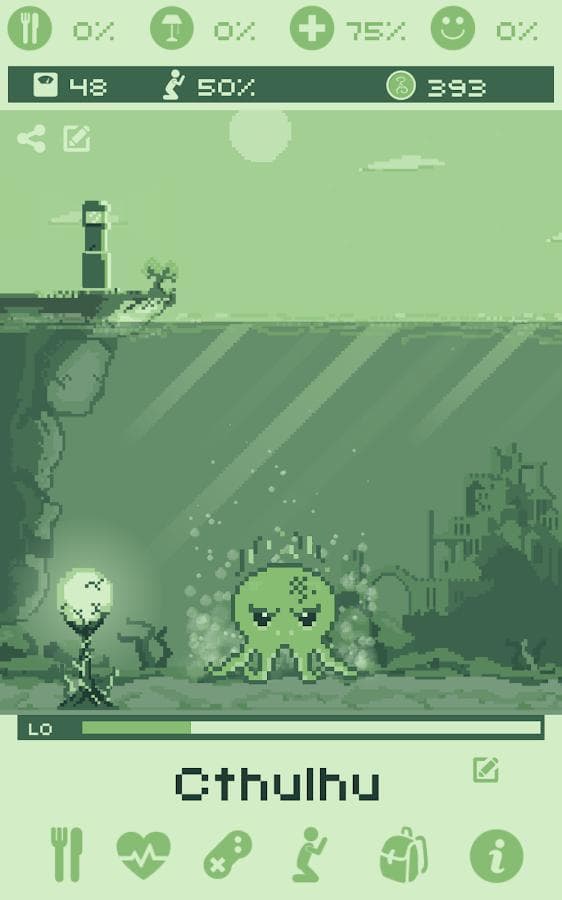 Cthulhu Virtual Pet screenshot 3