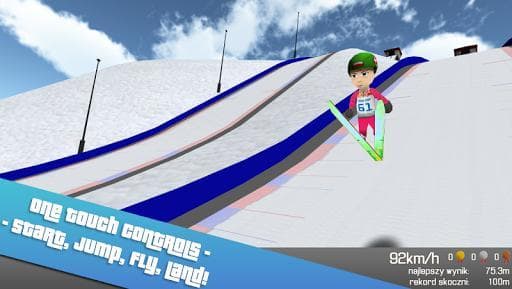 Sochi Ski Jumping 3D Sport VIP screenshot 2