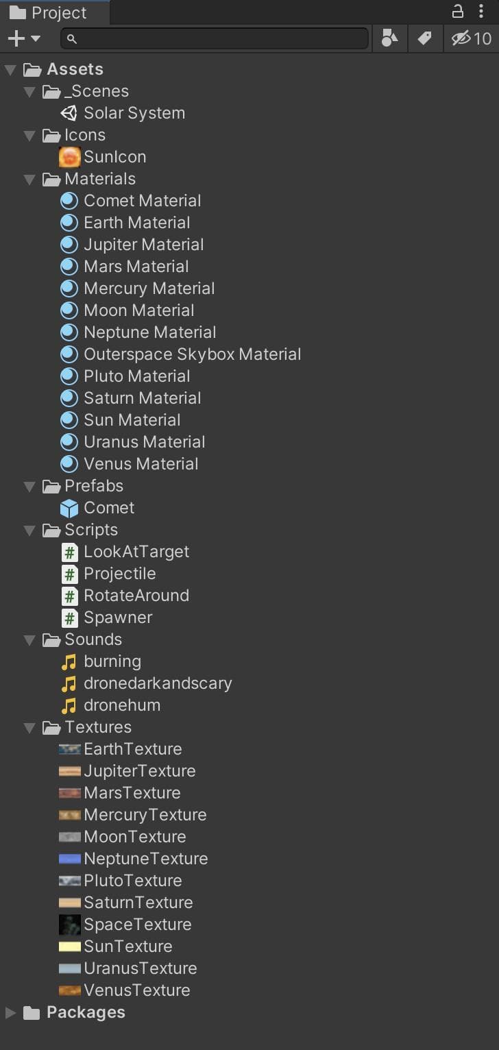 Solar system (itch) (joshua0x000)