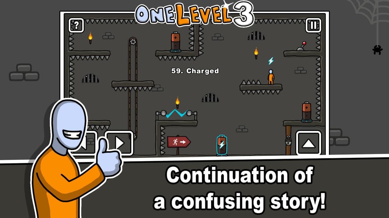 One Level 3: Stickman Jailbreak screenshot 2