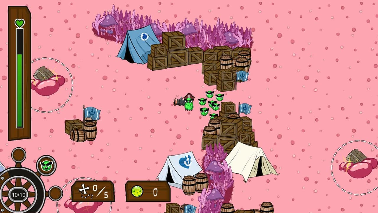 Barbacterias Odyssey screenshot 2