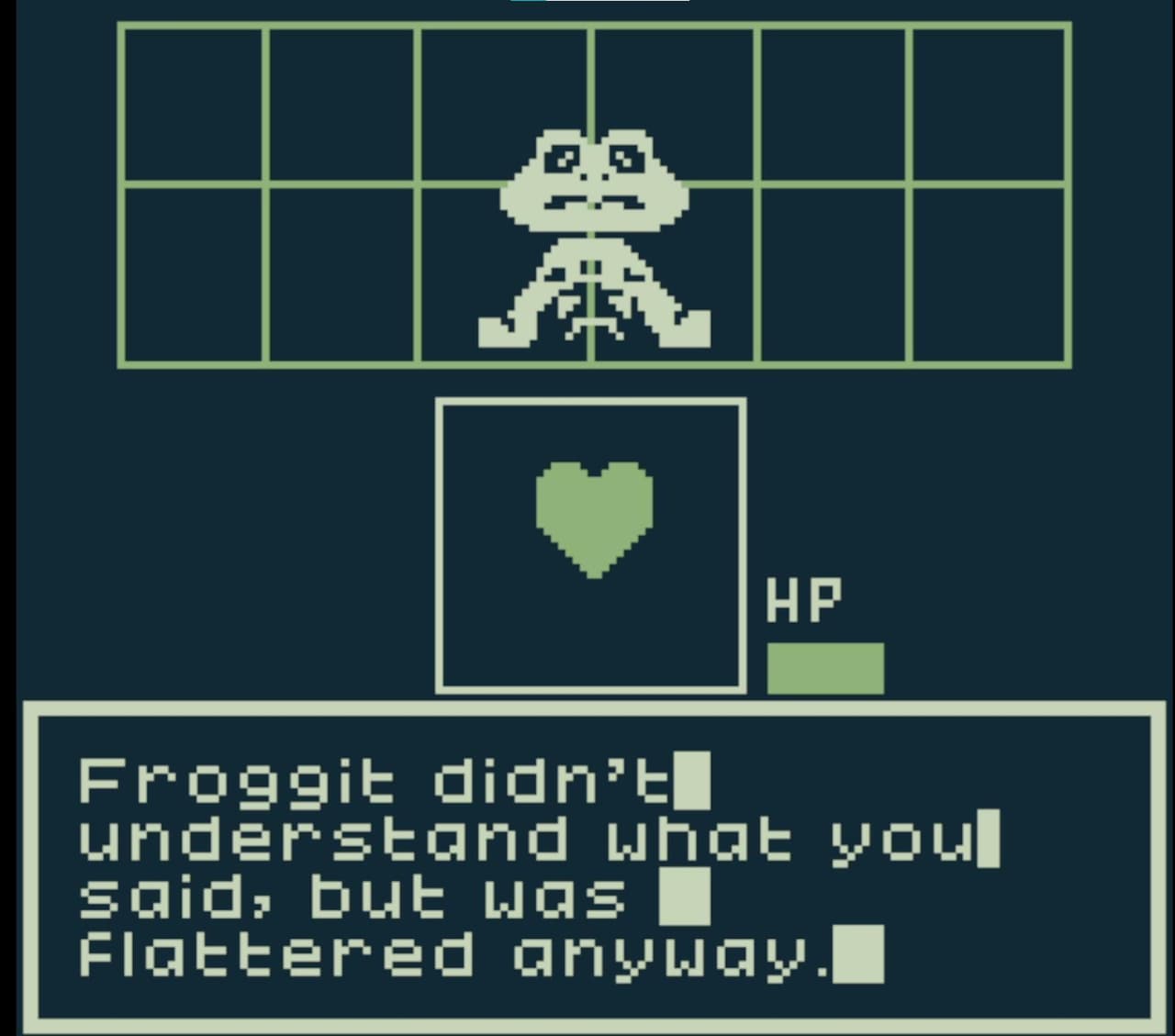 Undertale Gameboy Demake screenshot 2