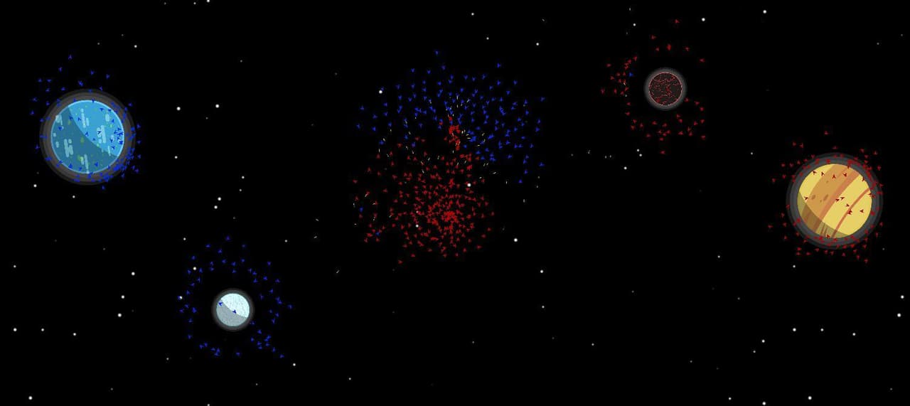Space RTS (ECS) screenshot 2