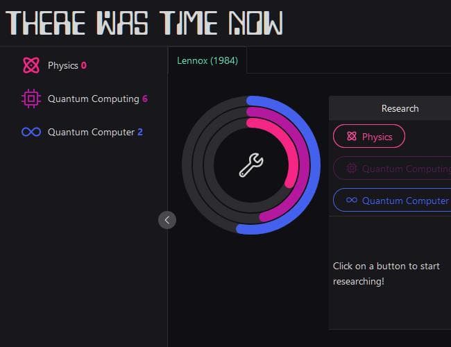 There Was Time Now