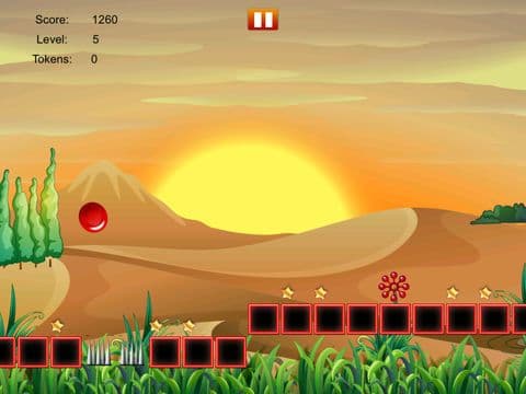 Red Ball Wipeout Bounce screenshot 5