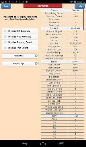 Blackjack Verite Free screenshot 5