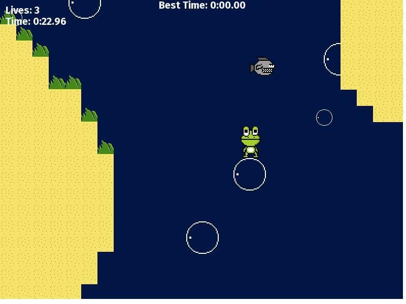 The Frog who forgot how to swim