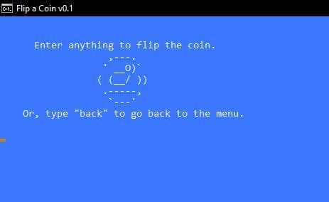 Flip a Coin!