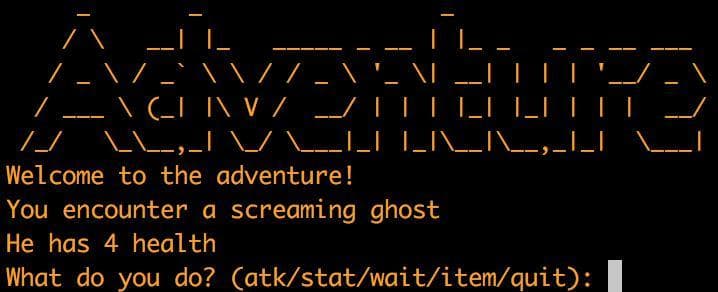 Some kind of adventure game screenshot 2