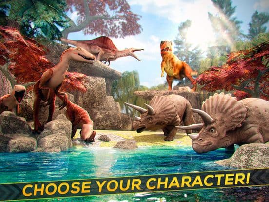 Jurassic Dinos . Free Dinosaur Simulator Games screenshot 4