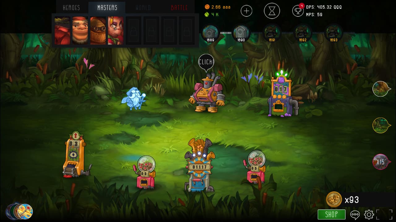 Tap Adventure: Time Travel screenshot 2