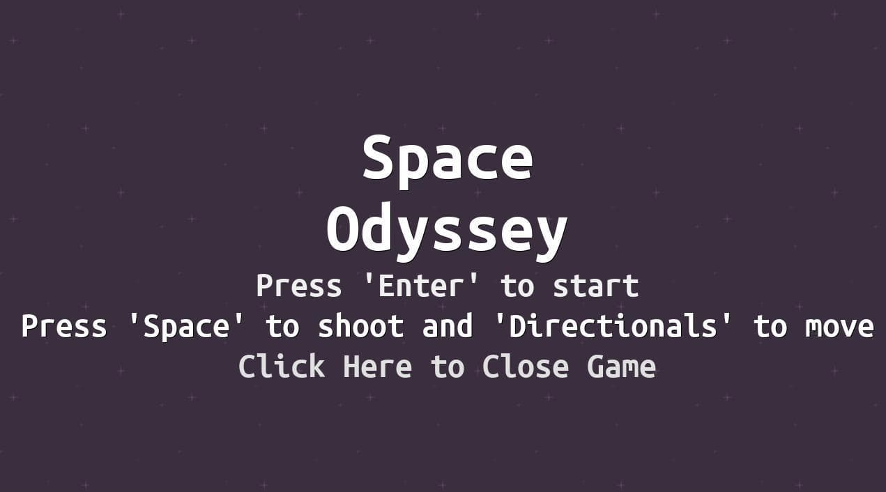 Space Odyssey (itch) (PaoloHitoshi) screenshot 2
