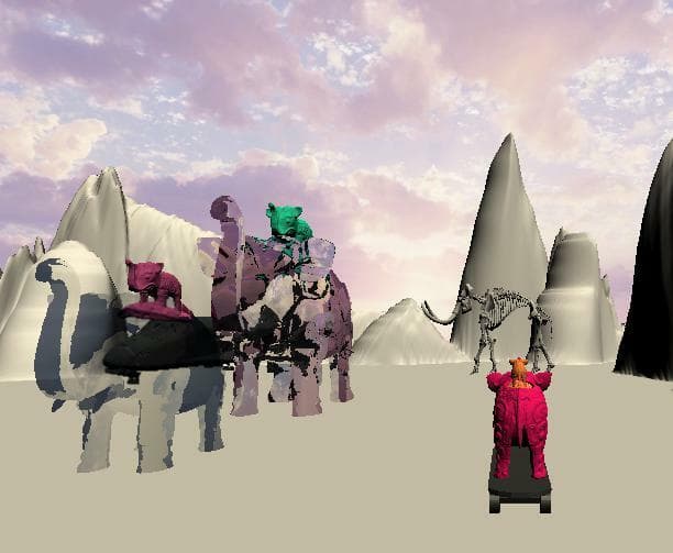 Elephant Elephants Skateboard Adventure