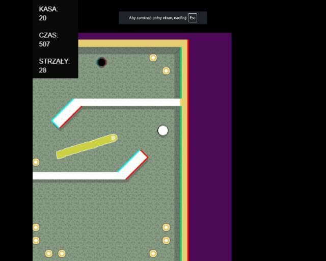 BIG Paluch miniGolf [anaglif] (Prototyp) // BIG Thumb miniGolf [anagliph] (Prototype) screenshot 3