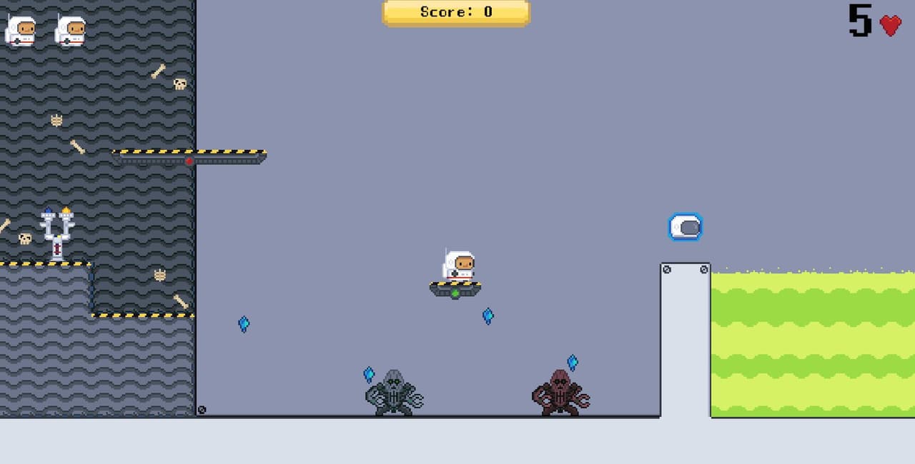 Super-Space-Stronaught-MSU2DPlatformer screenshot 2