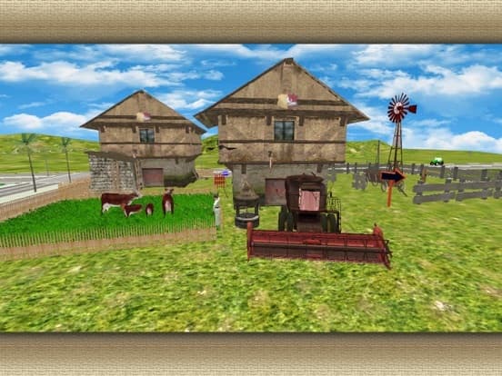 Real Farm Harvesting Simulator: Tractor Driver Sim screenshot 2