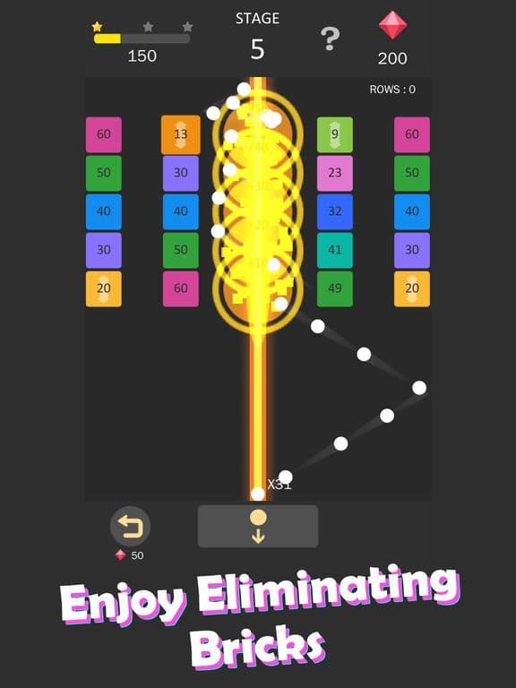 Balls Bounce Bricks！Just Shoot screenshot 2