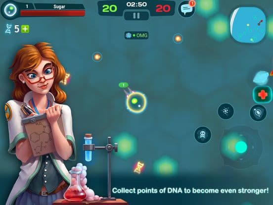 Bacter.io Evolution screenshot 2