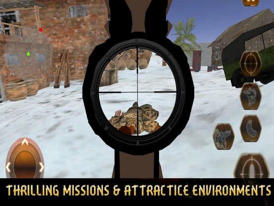 US Army Attack: Snow War screenshot 3