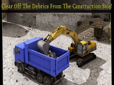 Mega Construction Mountain Drill Crane Operator 3D Game screenshot 4
